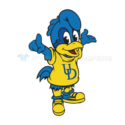 Delaware Blue Hens Logo T-shirts Iron On Transfers N4240 - Click Image to Close